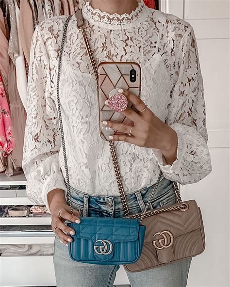 gucci small vs mini marmont|Gucci Marmont small crossbody.